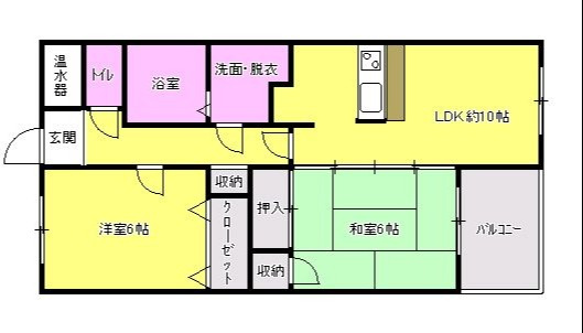 セピアコートの間取り