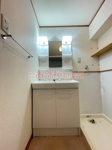セピアコートの洗面所|使いやすい洗面所です