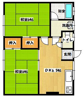 メイプルハイムの間取り