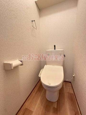 クインズコートのトイレ|トイレもきれいです