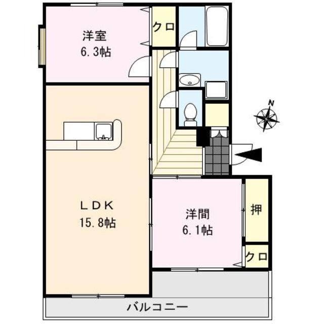 グローイングコートの間取り