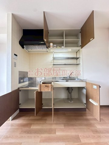 シャンポールのキッチン|お料理しやすいキッチンです