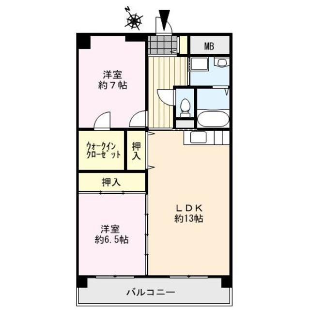 グリーンキャッスルの間取り