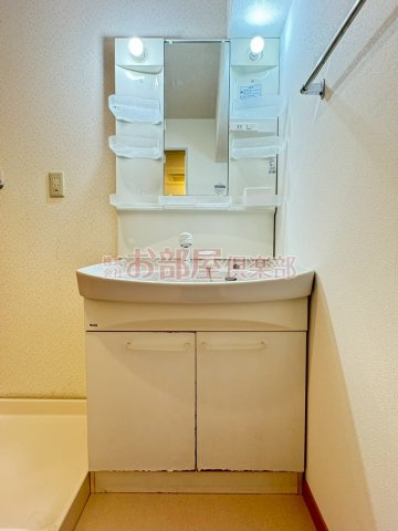 グリーンキャッスルの洗面所|コンパクトで使いやすい洗面所
