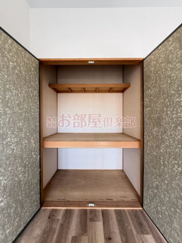 上津コーポE棟の収納|収納豊富です