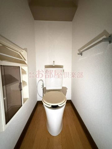 上津コーポC棟のトイレ|トイレです