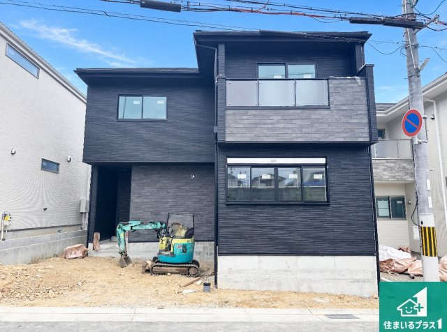 神戸市垂水区清水が丘　第1期　新築一戸建ての外観|周辺は落ち着いた街並みの住宅地！子育てがしやすい住環境です！まだ未完成ですが、現地でしかわからない事もございます。是非一度ご覧ください。