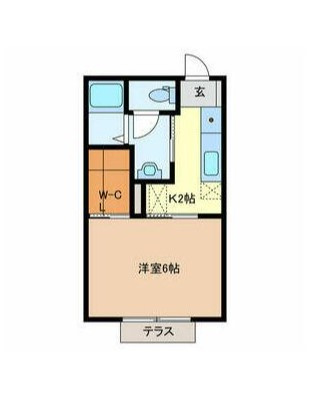 ミルキーウェイBの間取り