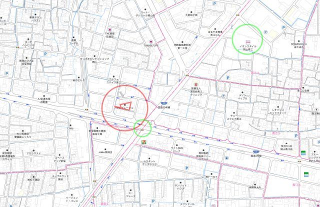 セレ　グレージュの地図