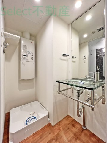 quador今池EASTの洗面所