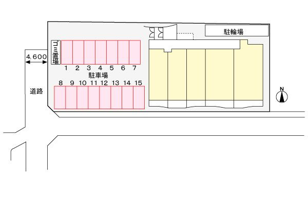 アルコバレーノの区画図