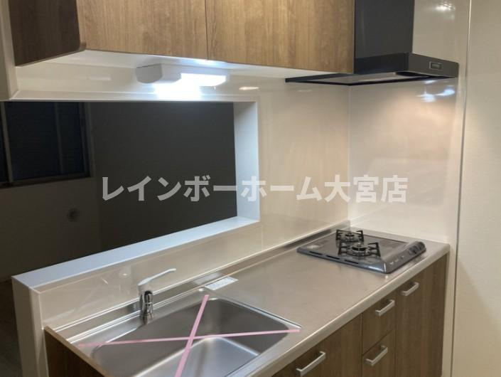 KLEIS西大宮Ⅱのキッチン|※別部屋写真参照