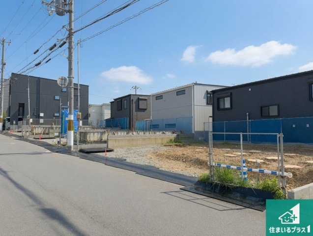 神戸市垂水区清水が丘　第1期　新築一戸建ての外観|周辺は落ち着いた街並みの住宅地！子育てがしやすい住環境です！まだ未完成ですが、現地でしかわからない事もございます。是非一度ご覧ください。