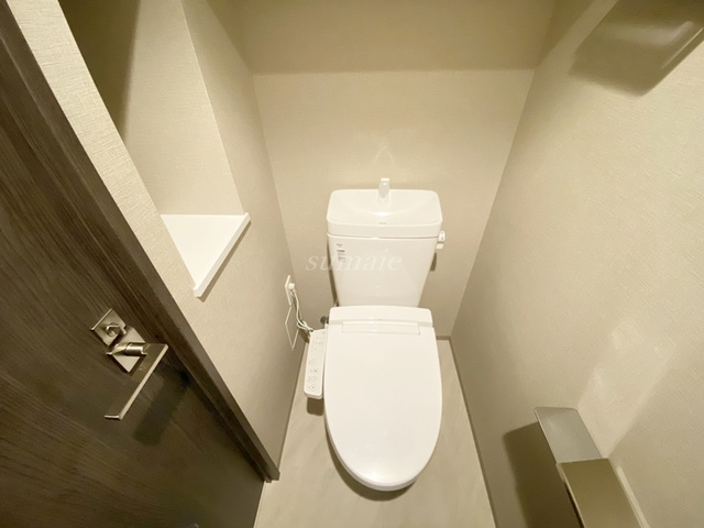 エスティメゾン赤羽Ⅱのトイレ|温水洗浄機能付きトイレです☆