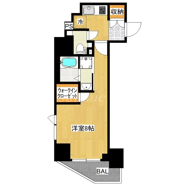 エスティメゾン赤羽Ⅱの間取り|ペット可のお部屋です☆彡