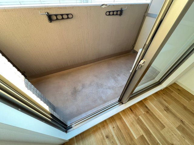 SWISS難波西のバルコニー
