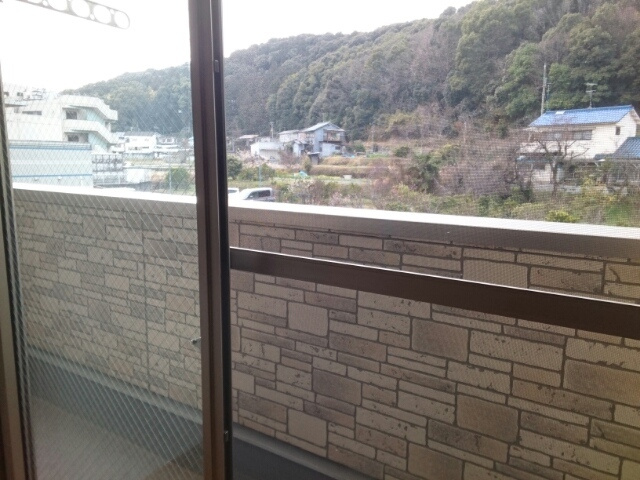 イースト　ヴィラのバルコニー