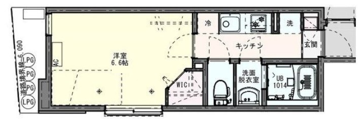 ＫＬＥＩＳ梅島の間取り