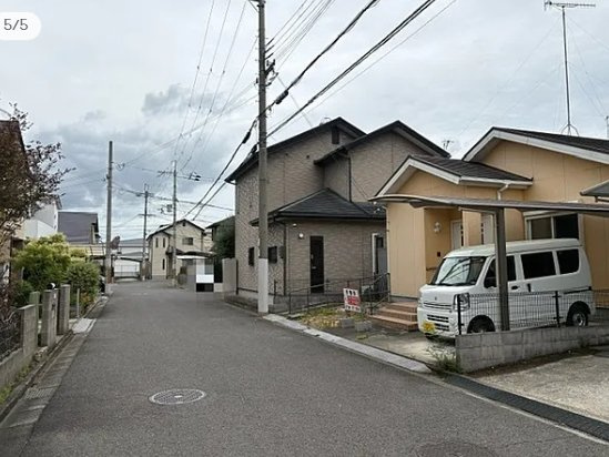 和歌山市楠本の前面道路含む現地写真