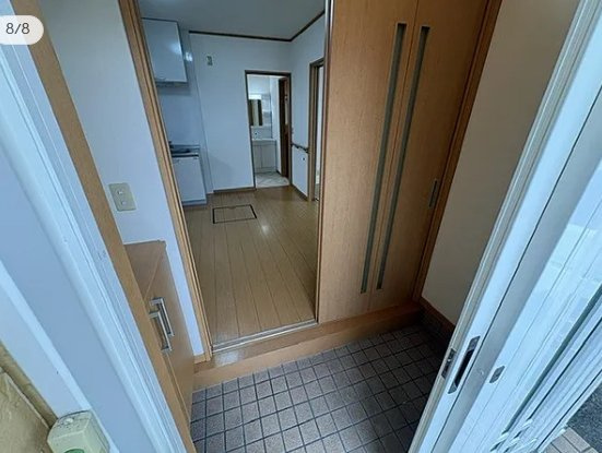 和歌山市楠本の玄関