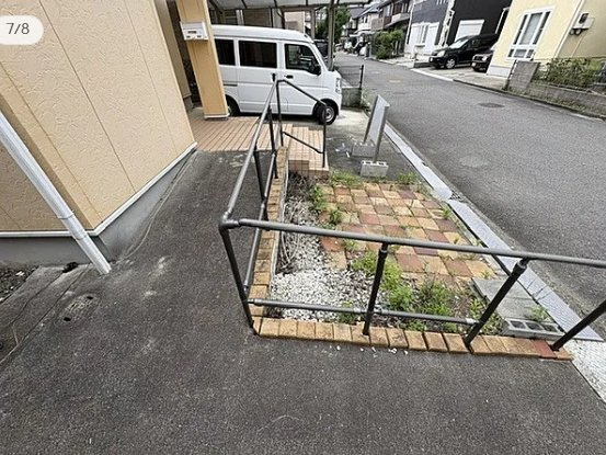 和歌山市楠本の前面道路含む現地写真
