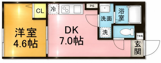 【間取り】 | グランコート押上