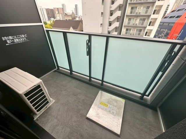 S-RESIDENCEドーム前千代崎のバルコニー