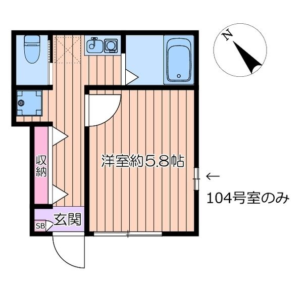 エテルノアの間取り