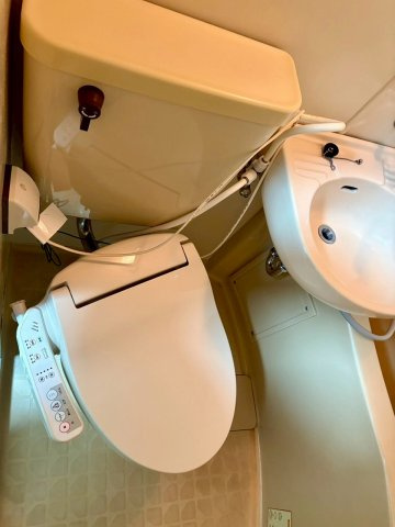 晩成ハイツ関目のトイレ