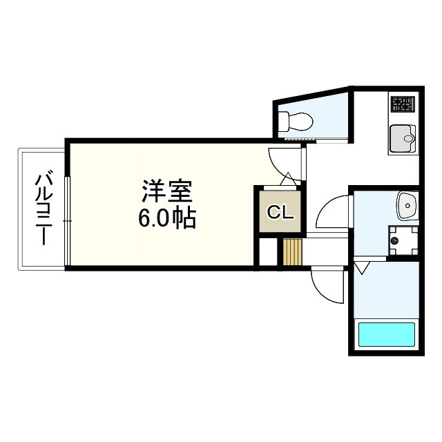 カーサフォルトゥナート羽曳野Ⅰの間取り