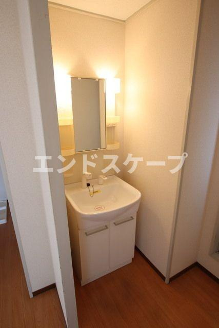 第二松沢ハイツⅡの洗面所|高崎、前橋のお部屋探しはエンドスケープまで！お客様の理想お聞かせ下さい♪