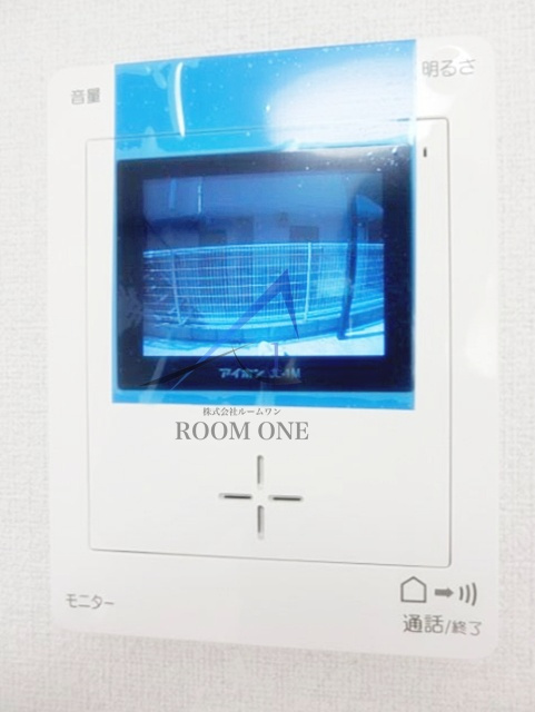 AZEST-RENT南小岩Ⅰのセキュリティ|モニター付きインターホンです。