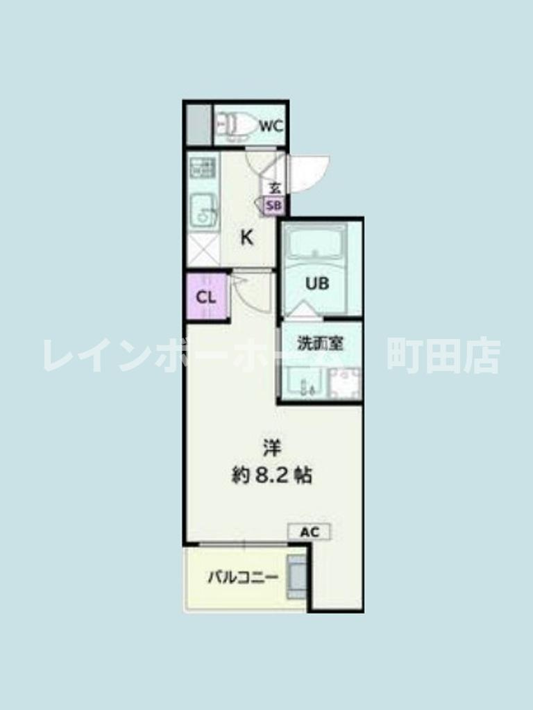 Jack kamimizo1※初期費用分割後払いサービス利用可能物件の間取り