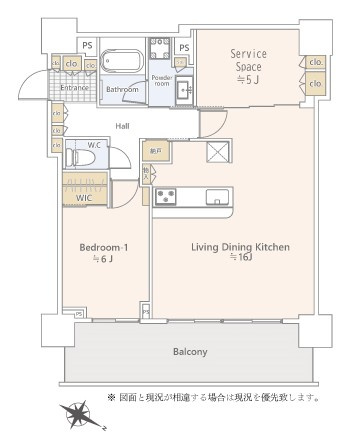 ベイシティタワーズ神戸WESTの間取り