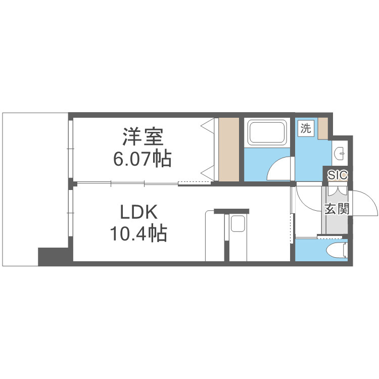 Dimus福島の間取り