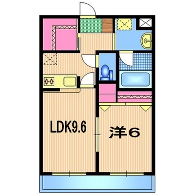 フルーヴ の間取り