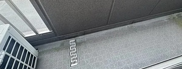 HEBEL宮原のバルコニー