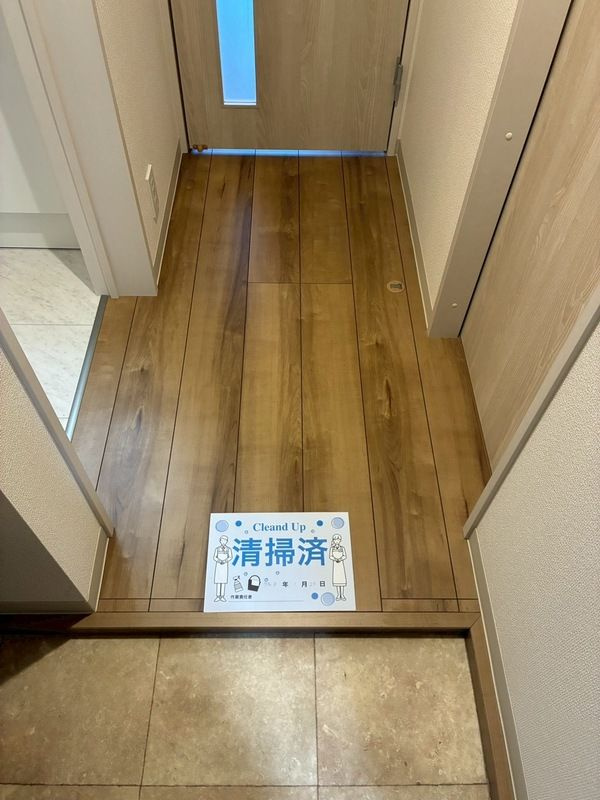 リーブルファイン奈良町Ⅱ　1号棟の玄関