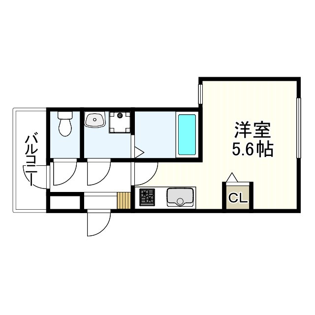 カーサフォルトゥナート羽曳野Ⅱの間取り