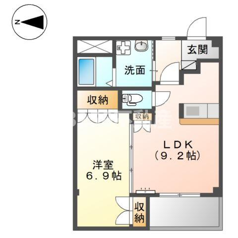 ソラークの間取り