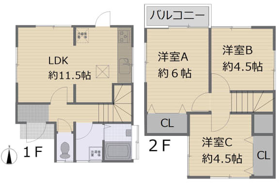 立川市砂川町７丁目の中古一戸建