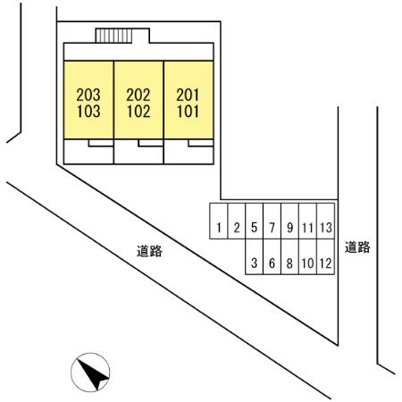 アペックスセフィラ　　　刈谷市近郊の賃貸ならクラスホーム刈谷店の駐車場