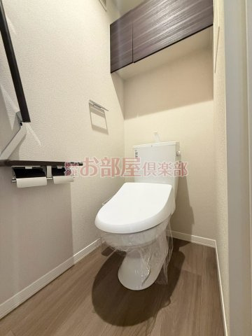 シャーメゾングレイスのトイレ|落ち着いた色調のトイレです