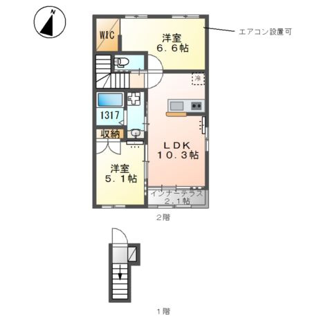 【間取り】 | スターパレットⅢ
