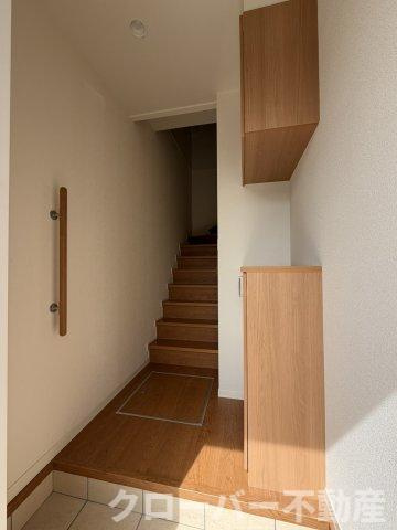 シャーメゾンαの玄関