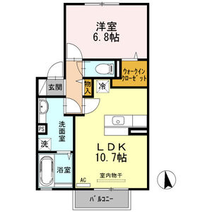 モンアベニューの間取り