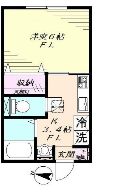フォレスト北千住の間取り