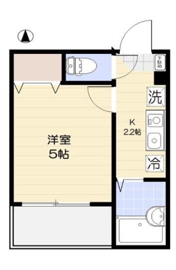 メルディア竹ノ塚2丁目２の間取り