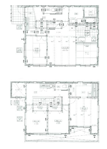 島田市阿知ケ谷　売り中古住宅の間取り