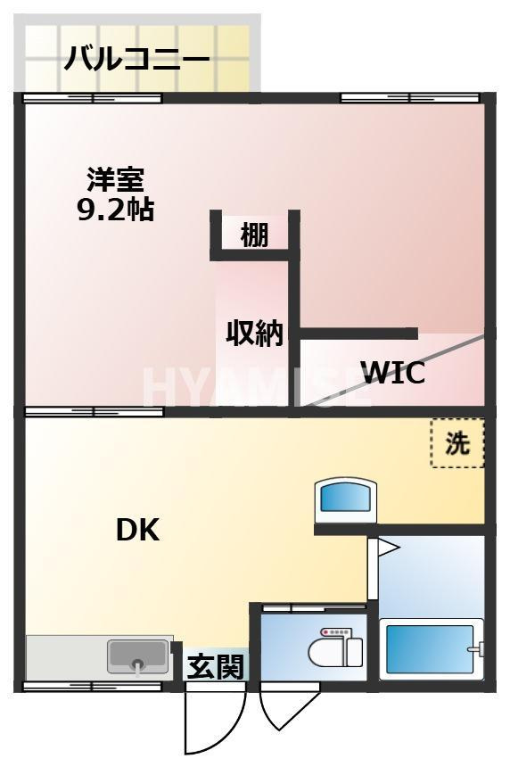 AP悠の間取り